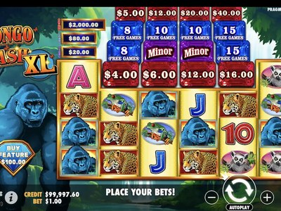 Видеослот Congo Cash Xl производителя Pragmatic Play